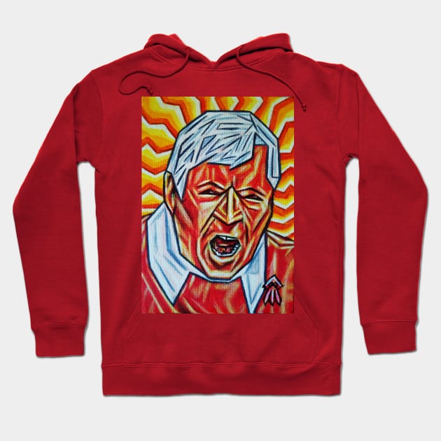 Bobby Knight Hoodie by PopCubism